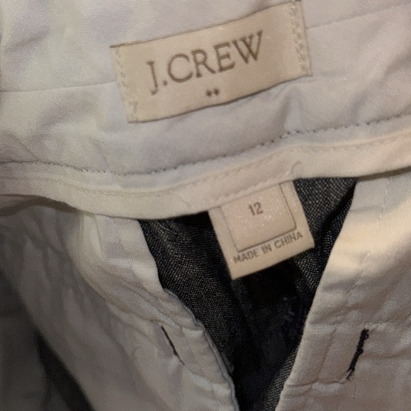 J. Crew Chambray Shorts Size 12 - Picture 3 of 3